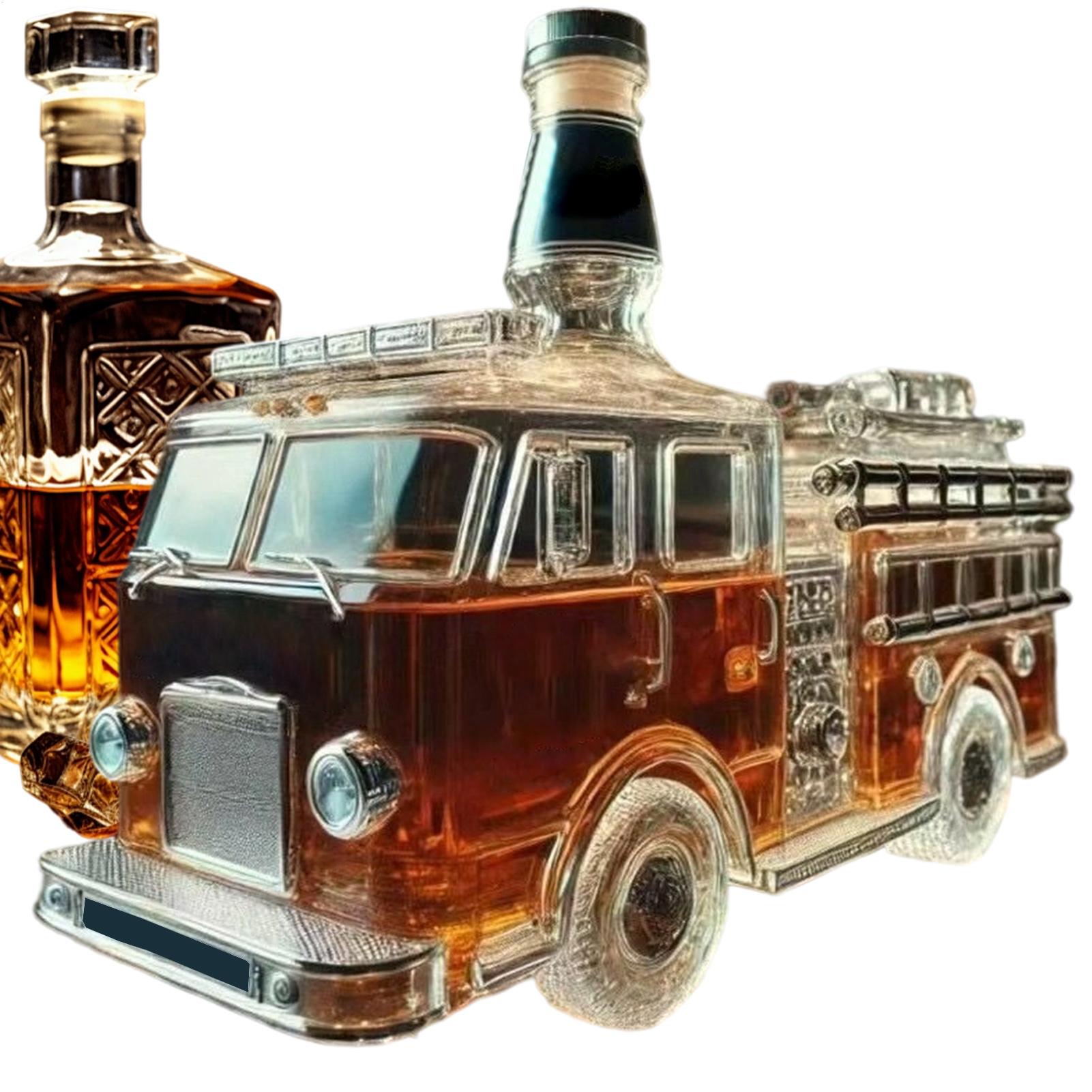 Glass Decanter Whiskey - 車種別ウイスキーデカンターボトルアートスタチュー、精巧な車種別リキュールボトルガラスウイスキーワインボトル、バー、オフィス、自宅用