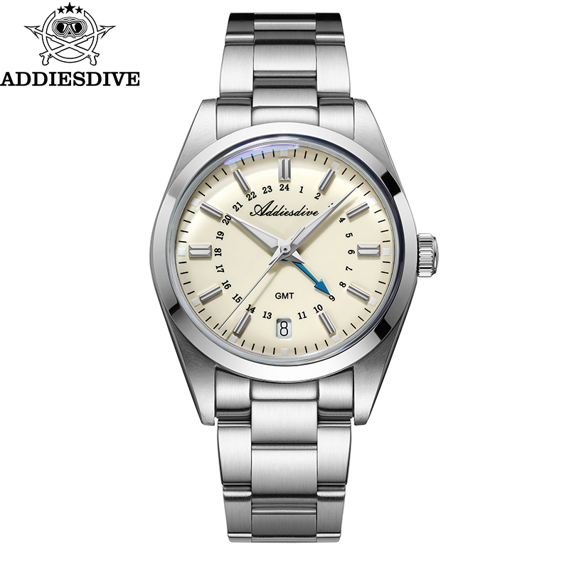 Luxury Lifestyle Brand - ADDIESDIVE ホットブランド 36 ミリメートル高級 GMT 腕時計ギフト男性