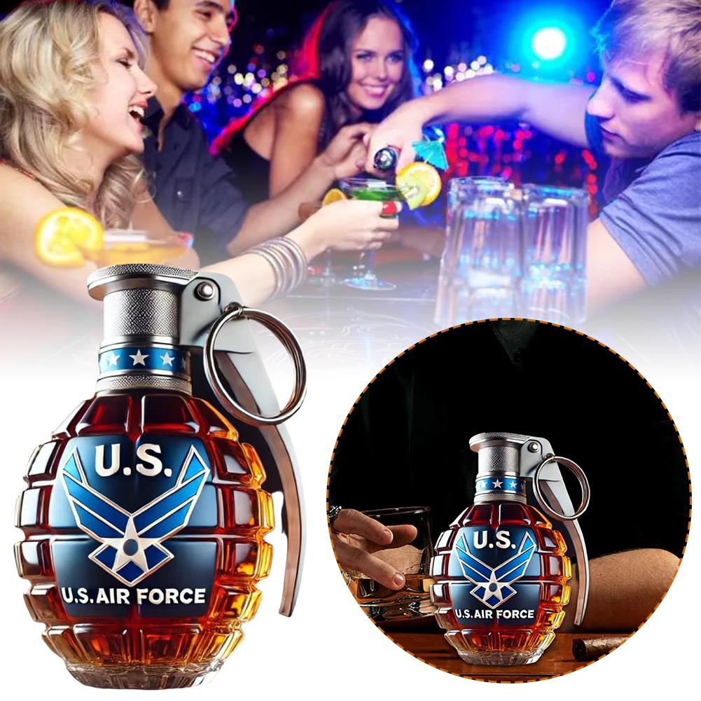 ウイスキーデカンターボトル 高ホウケイ酸ガラス手榴弾型 気密 - Glass Decanter Whiskey のレビューと価格