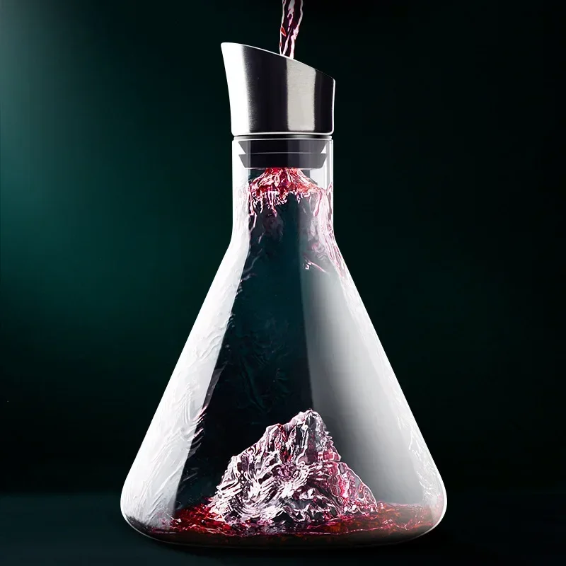 1500ML ウイスキーデカンタ ワインデカンタ 無鉛クリス - Glass Decanter Whiskey のレビューと価格