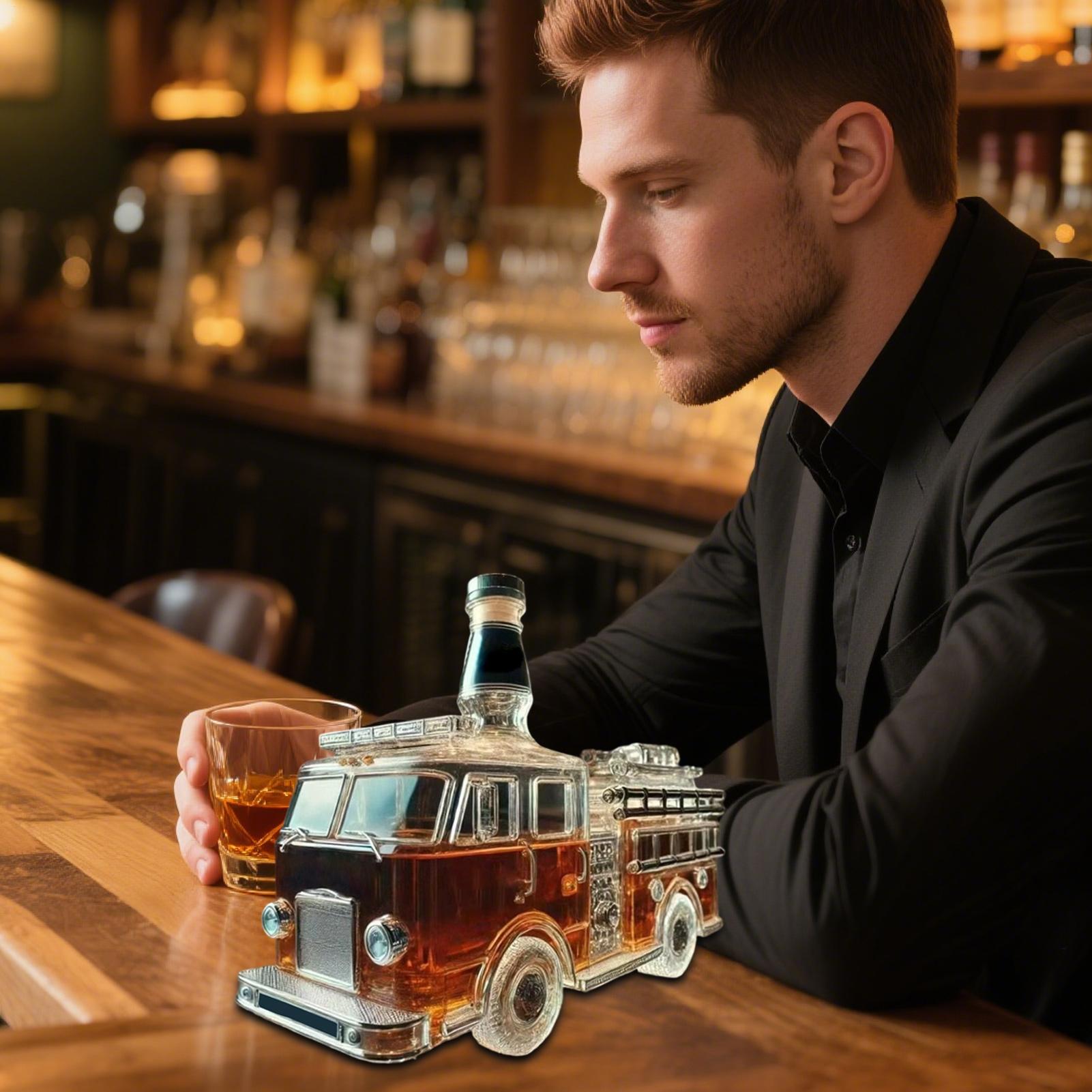 車種別ウイスキーデカンターボトルアートスタチュー、精巧な車種 - Glass Decanter Whiskey のレビューと価格