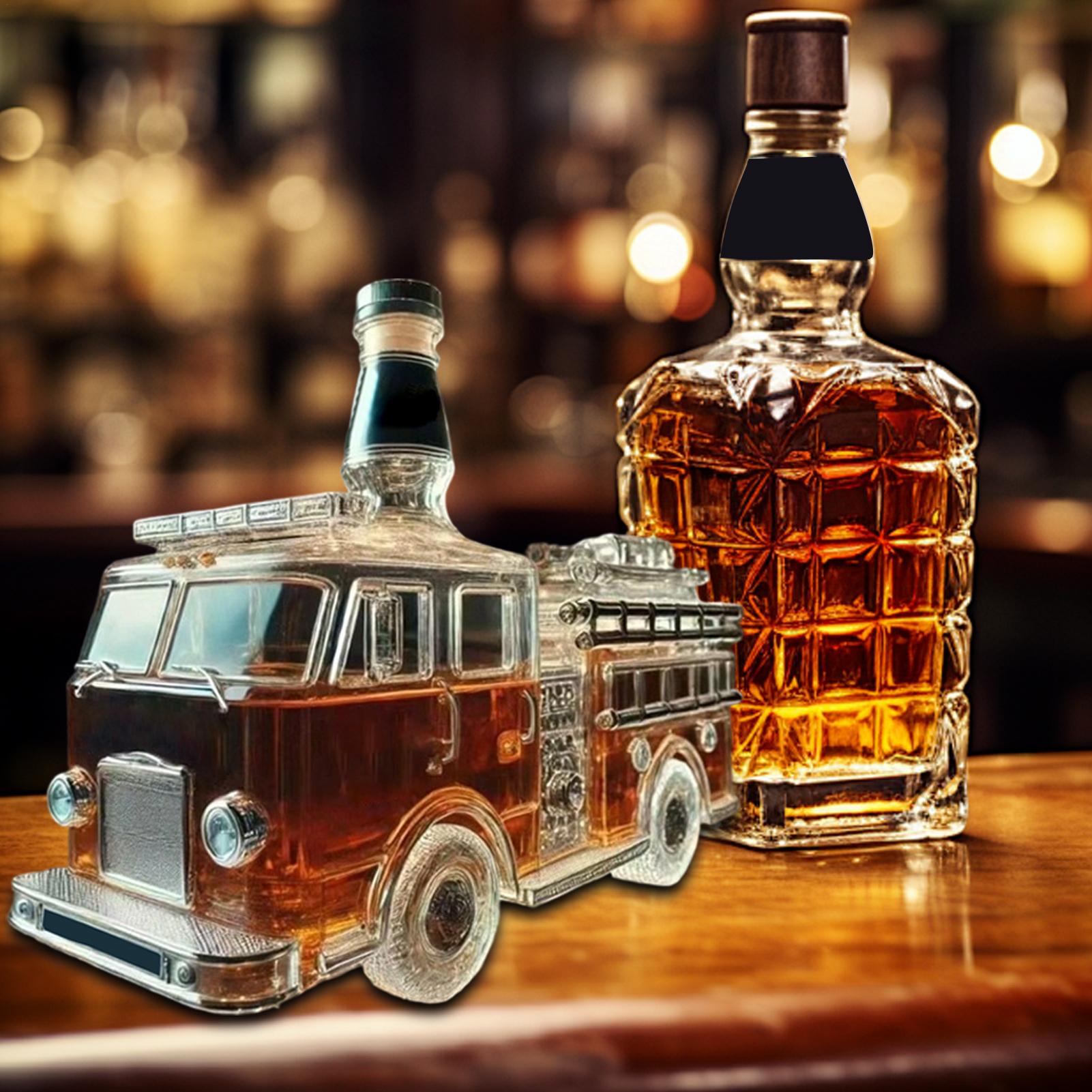 車種別ウイスキーデカンターボトルアートスタチュー、精巧な車種 - Glass Decanter Whiskey のレビューと価格