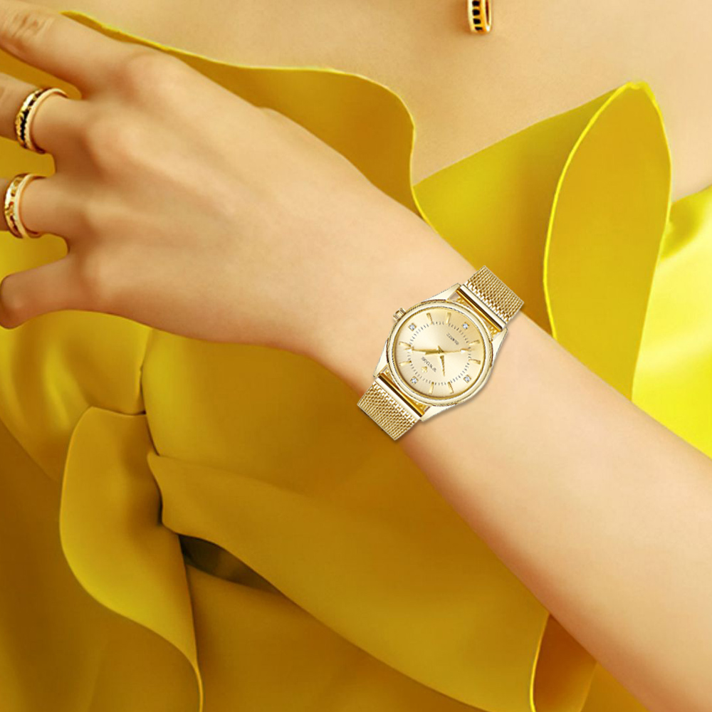 WWOOR 高級ブランドドレスゴールド腕時計レディースエレガ - Luxury Lifestyle Brand のレビューと価格